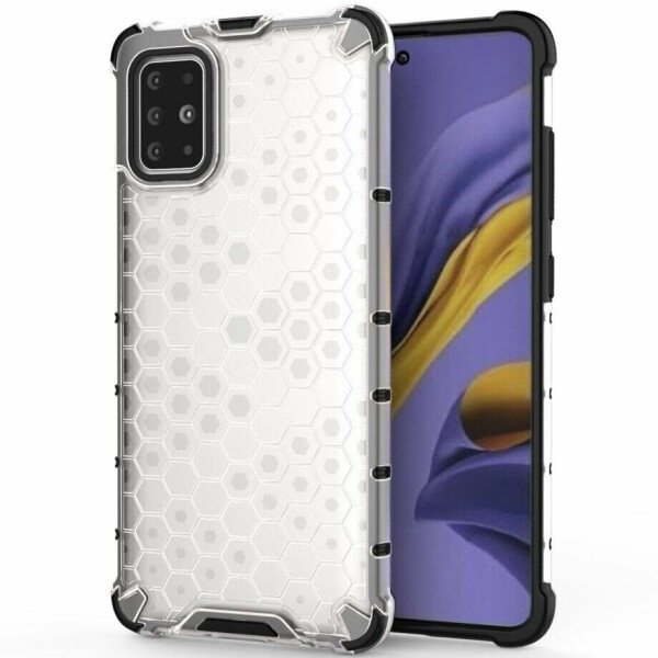 

Защитный чехол Deexe Honeycomb Series для Samsung Galaxy A51 (А515) - White