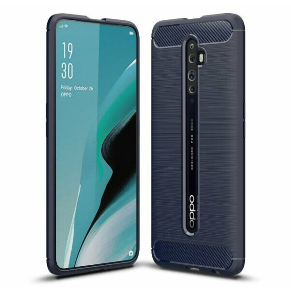 

Защитный чехол UniCase Carbon для OPPO Reno 2Z - Blue