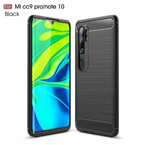 

Защитный чехол UniCase Carbon для Xiaomi Mi Note 10 Pro / Mi Note 10 - Black