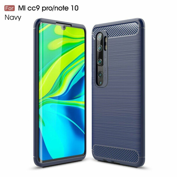 

Защитный чехол UniCase Carbon для Xiaomi Mi Note 10 Pro / Mi Note 10 - Dark Blue