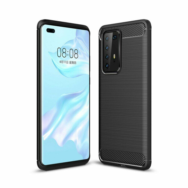 

Защитный чехол UniCase Carbon для Huawei P40 Pro - Black