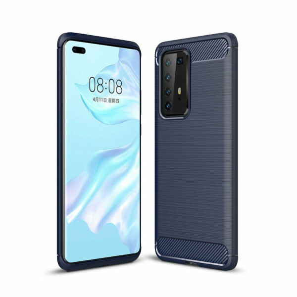 

Защитный чехол UniCase Carbon для Huawei P40 Pro - Blue