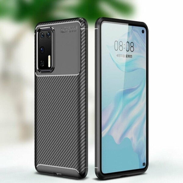 

Защитный чехол Deexe Fusion для Huawei P40 - Black