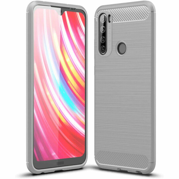 

Защитный чехол UniCase Carbon для Xiaomi Redmi Note 8T - Gray