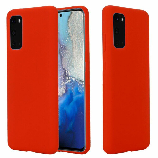 

Защитный чехол Deexe Silicone Case для Samsung Galaxy S20 (G980) - Red