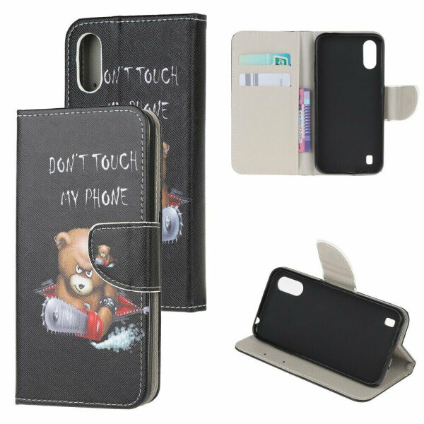 

Чехол-книжка Deexe Color Wallet для Samsung Galaxy A01 (A015) - Vigilant Bear