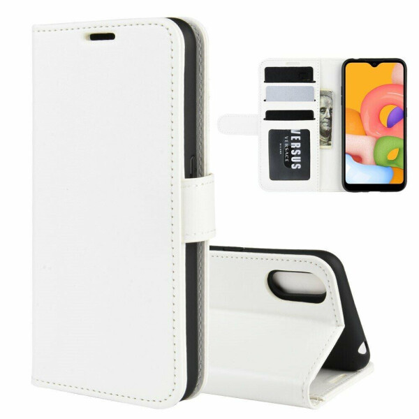 

Чехол-книжка Deexe Wallet Style для Samsung Galaxy A01 (A015) - White