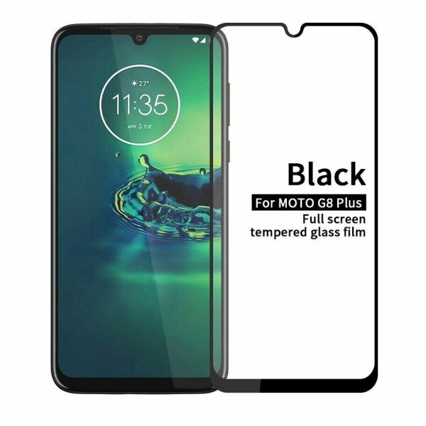 

Защитное стекло PINWUYO Full Glue Cover для Motorola Moto G8 Plus (XT2019) - Black