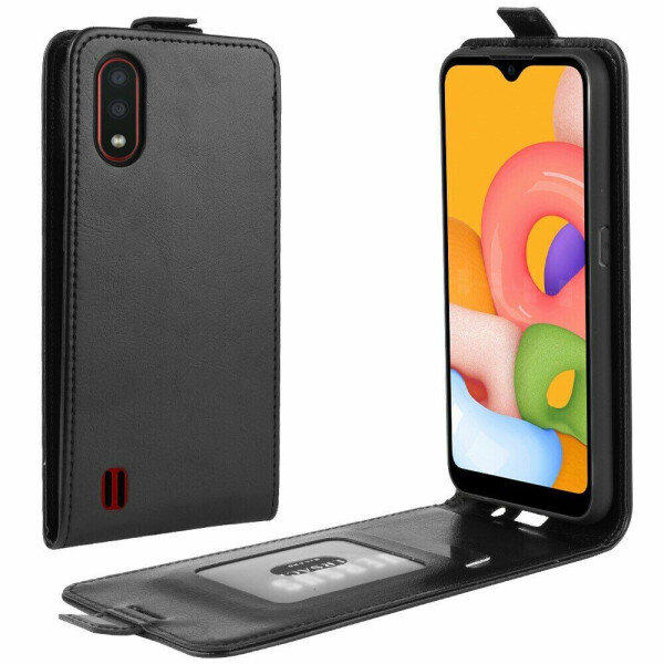 

Чехол Deexe Flip Case для Samsung Galaxy A01 (A015) - Black