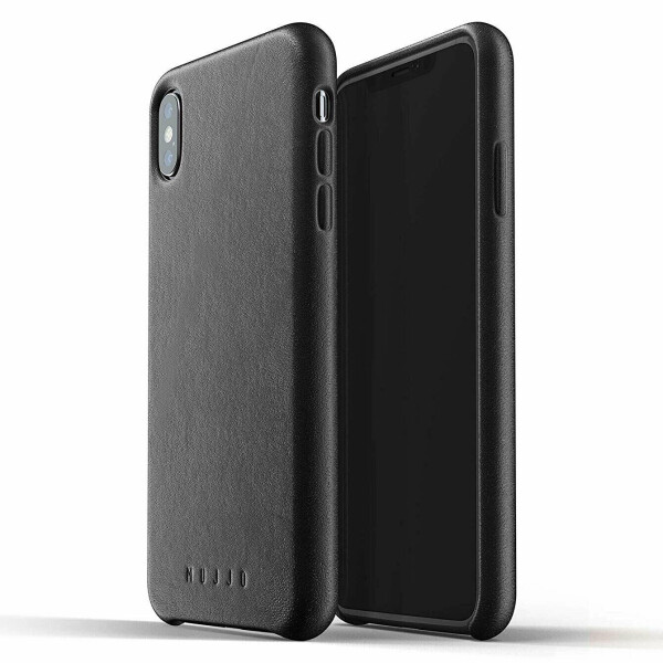 

Кожаный чехол MUJJO Full Leather для Apple iPhone XS Max - Black