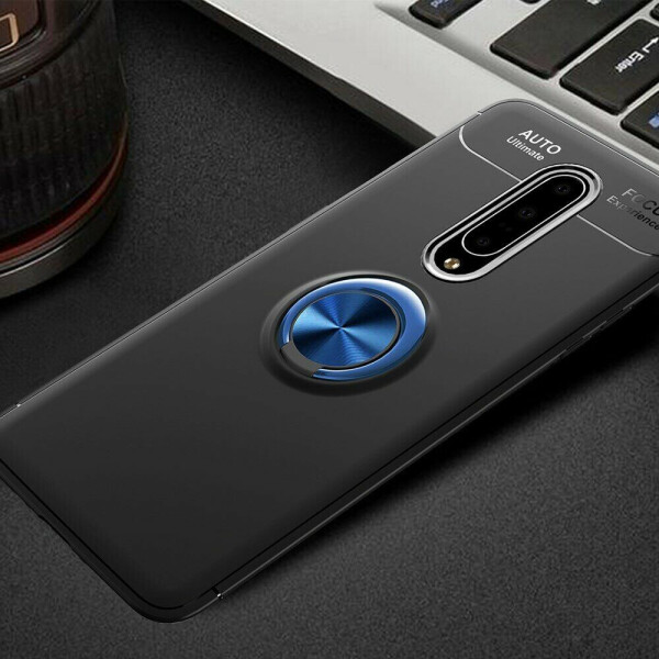 

Защитный чехол UniCase Magnetic Ring для OnePlus 7 Pro - Black / Blue