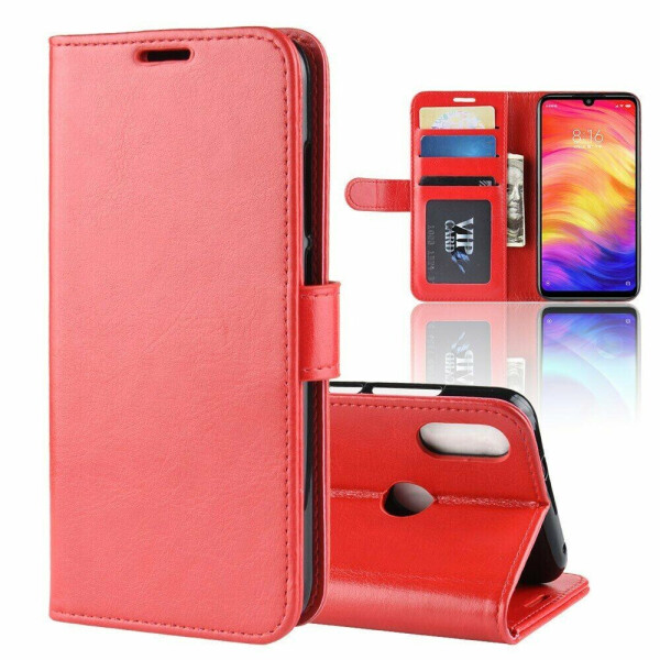 

Чехол-книжка Deexe Wallet Style для Xiaomi Redmi Note 7 / Redmi Note 7 Pro - Red