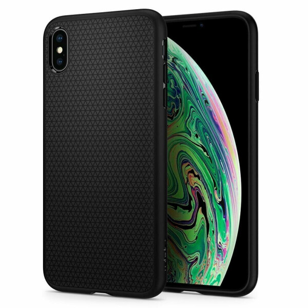 

Защитный чехол Spigen SGP Liquid Air для Apple iPhone XS Max - Matte Black