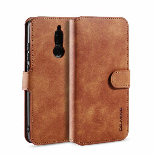 

Чехол DG.MING Retro Style для Xiaomi Redmi 8 - Brown