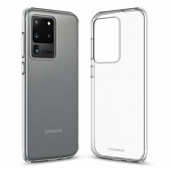 

Силиконовая накладка MakeFuture Air Case для Samsung Galaxy S20 Ultra (G988) - Transparent