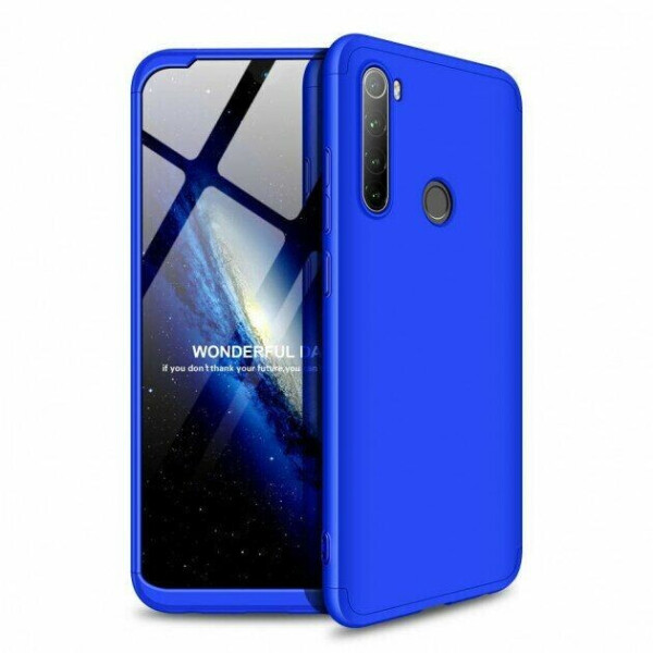 

Защитный чехол GKK Double Dip Case для Xiaomi Redmi Note 8 - Blue