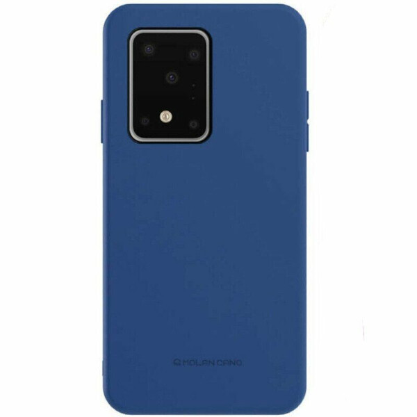 

Силиконовый (TPU) чехол Molan Cano Smooth для Samsung Galaxy S20 Ultra (G988) - Dark Blue
