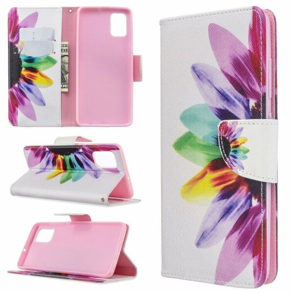 

Чехол-книжка Deexe Color Wallet для Samsung Galaxy A51 (А515) - Colorful Petals