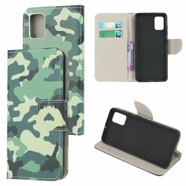 

Чехол-книжка Deexe Color Wallet для Samsung Galaxy A71 (A715) - Camouflage