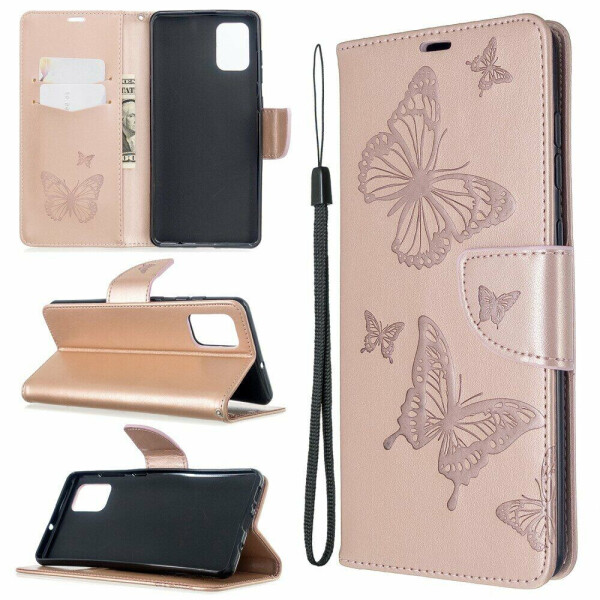 

Чехол UniCase Butterfly Pattern для Samsung Galaxy A71 (A715) - Rose Gold