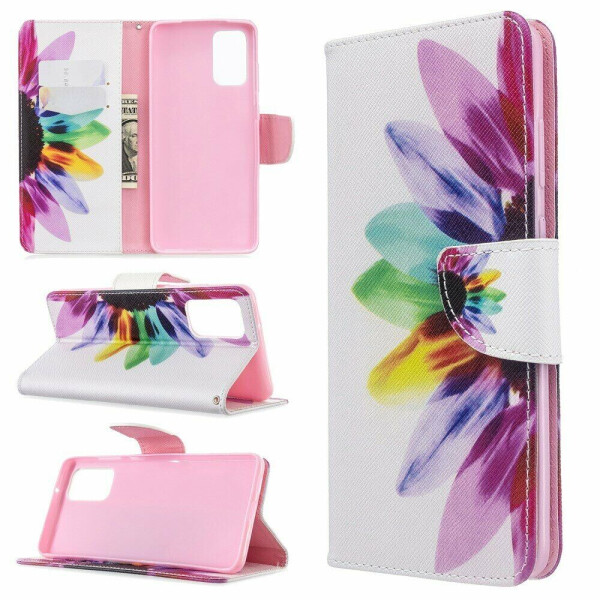 

Чехол-книжка Deexe Color Wallet для Samsung Galaxy S20 Plus (G985) - Colorful Petals