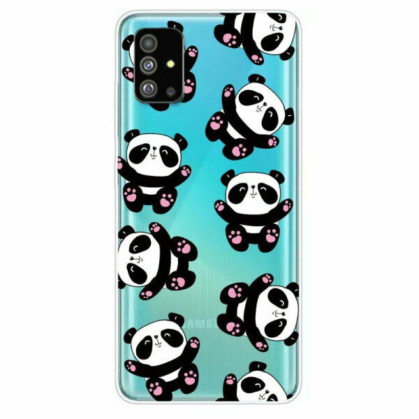 

Силиконовый (TPU) чехол Deexe Pretty Glossy для Samsung Galaxy S20 Plus (G985) - Panda