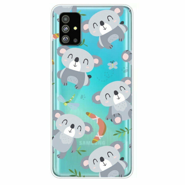 

Силиконовый (TPU) чехол Deexe Pretty Glossy для Samsung Galaxy S20 Plus (G985) - Koala