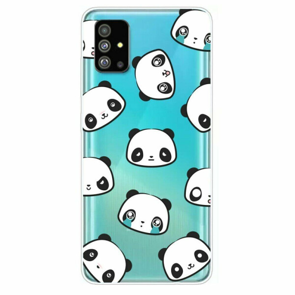 

Силиконовый (TPU) чехол Deexe Pretty Glossy для Samsung Galaxy S20 Plus (G985) - Pandas