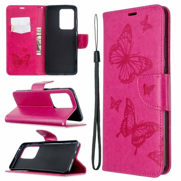 

Чехол UniCase Butterfly Pattern для Samsung Galaxy S20 Ultra (G988) - Rose