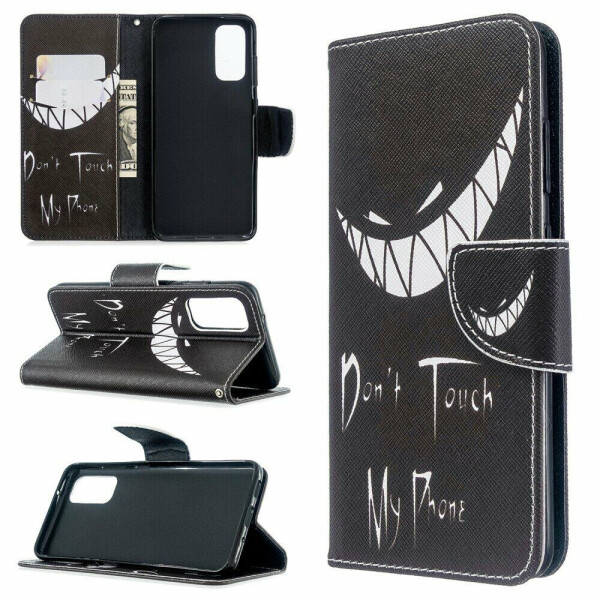 

Чехол-книжка Deexe Color Wallet для Samsung Galaxy S20 (G980) - Do not Touch My Phone