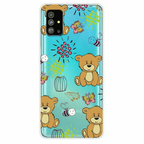

Силиконовый (TPU) чехол Deexe Pretty Glossy для Samsung Galaxy S20 (G980) - Bears