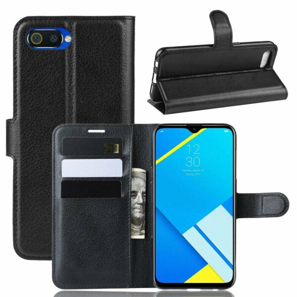 

Чехол-книжка Deexe Book Type для Realme C2 - Black