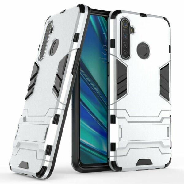 

Защитный чехол UniCase Hybrid для Realme 5 Pro / Realme Q - Silver