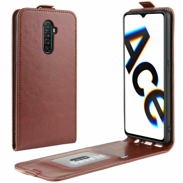 

Чехол Deexe Flip Case для Realme X2 Pro - Brown