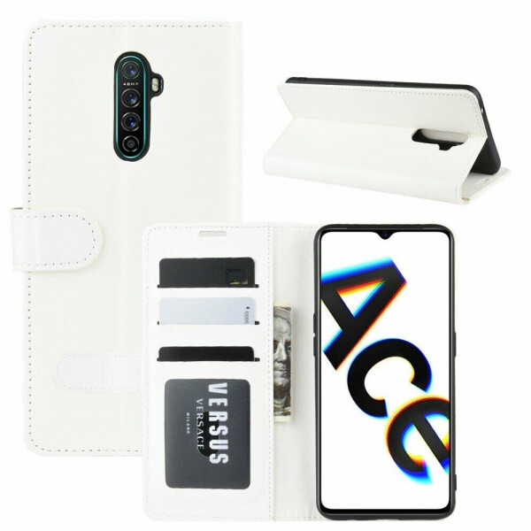 

Чехол-книжка Deexe Wallet Style для Realme X2 Pro - White