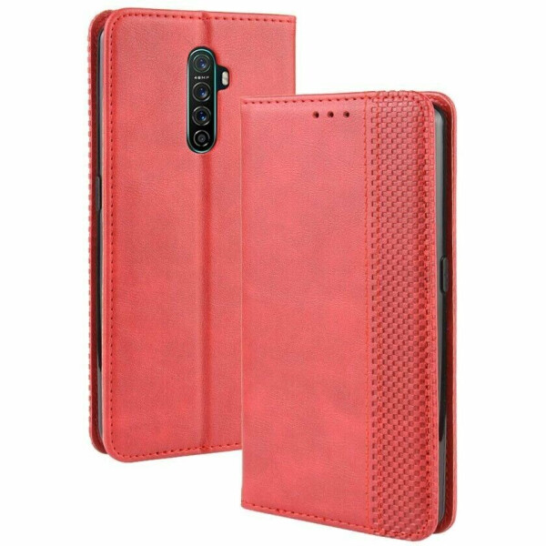 

Чехол Deexe Retro Style для Realme X2 Pro - Red