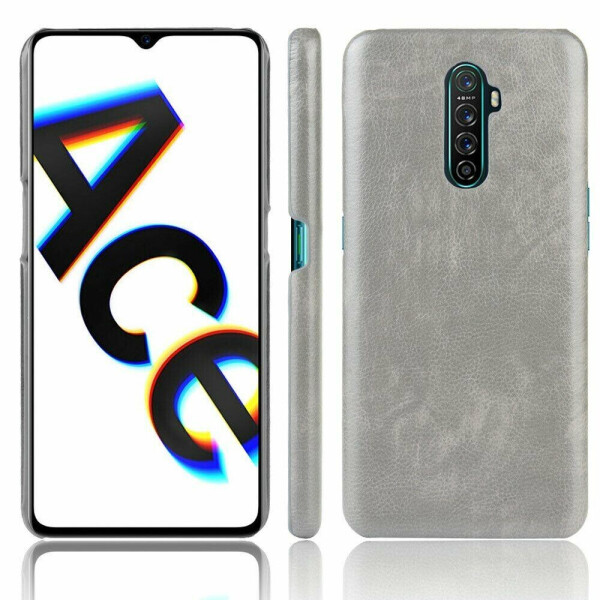 

Защитный чехол Deexe Leather Back Cover для Realme X2 Pro - Grey