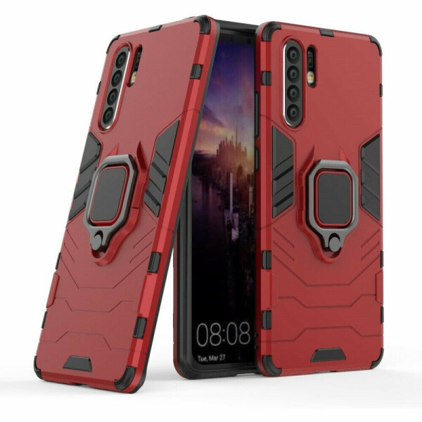 

Защитный чехол Deexe Hybrid Case для Huawei P30 Pro - Red