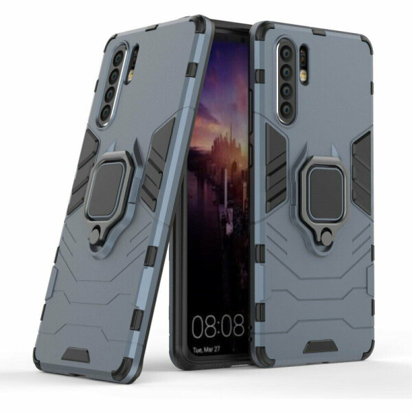 

Защитный чехол Deexe Hybrid Case для Huawei P30 Pro - Dark Blue