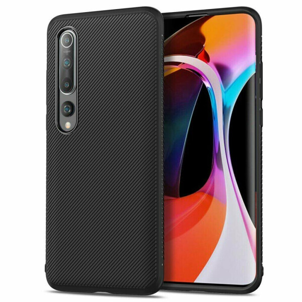 

Защитный чехол UniCase Twill Soft для Xiaomi Mi 10 / Mi 10 Pro - Black