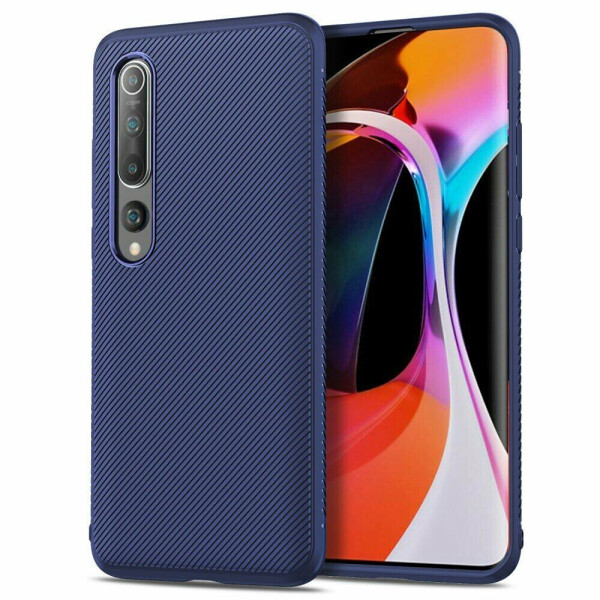 

Защитный чехол UniCase Twill Soft для Xiaomi Mi 10 / Mi 10 Pro - Dark Blue