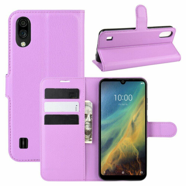 

Чехол-книжка Deexe Book Type для ZTE Blade A5 (2020) - Purple