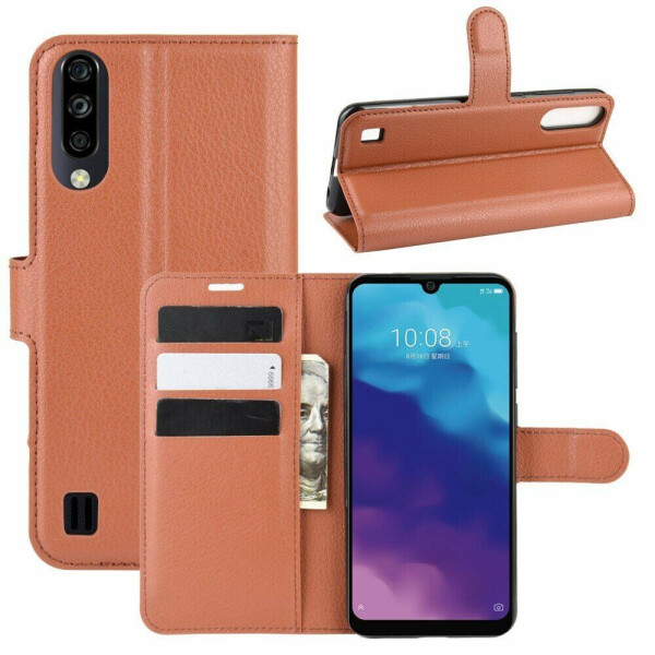 

Чехол-книжка Deexe Book Type для ZTE Blade A7 (2020) - Brown