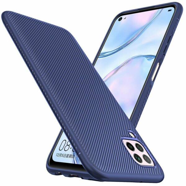 

Защитный чехол UniCase Twill Soft для Huawei P40 Lite - Dark Blue