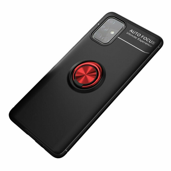

Защитный чехол UniCase Magnetic Ring для Samsung Galaxy A71 (A715) - Black / Red