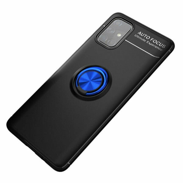 

Защитный чехол UniCase Magnetic Ring для Samsung Galaxy A71 (A715) - Black / Blue
