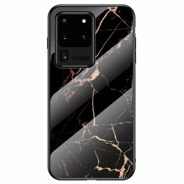 

Защитный чехол Deexe Gradient Pattern для Samsung Galaxy S20 Ultra (G988) - Black / Gold