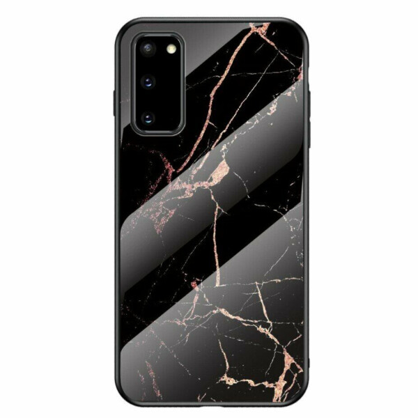 

Защитный чехол Deexe Gradient Pattern для Samsung Galaxy S20 (G980) - Black / Gold