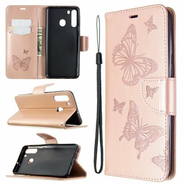 

Чехол UniCase Butterfly Pattern для Samsung Galaxy A21 (A215) - Rose Gold