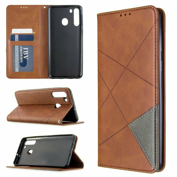 

Чехол UniCase Geometric Pattern для Samsung Galaxy A21 (A215) - Coffee